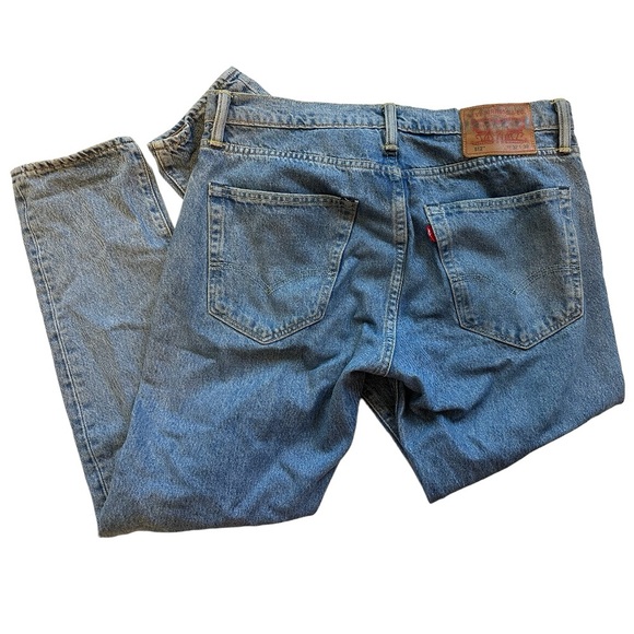 LEVIS 512 RED TAB BLUE DENIM JEANS - Picture 5 of 12